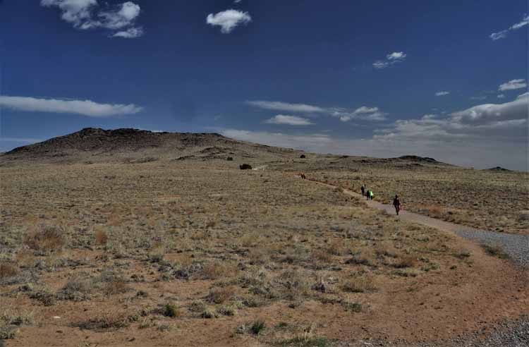 volcanic cones